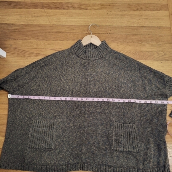 Peruvian Connection Cotton Oversized Chunky Knit Boxy Sweater Size Small - Picture 7 of 8